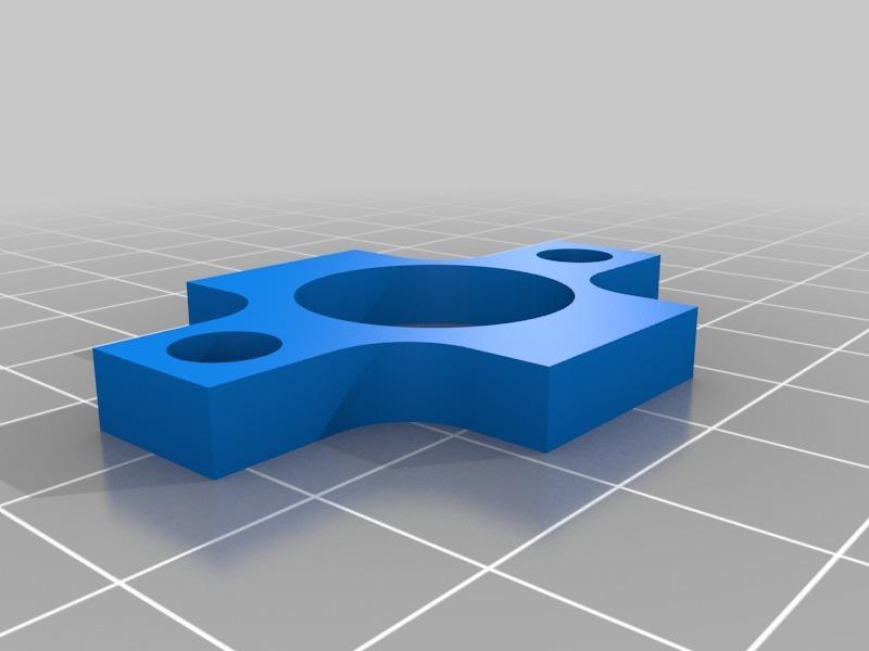 Clod buster rear steering lockout