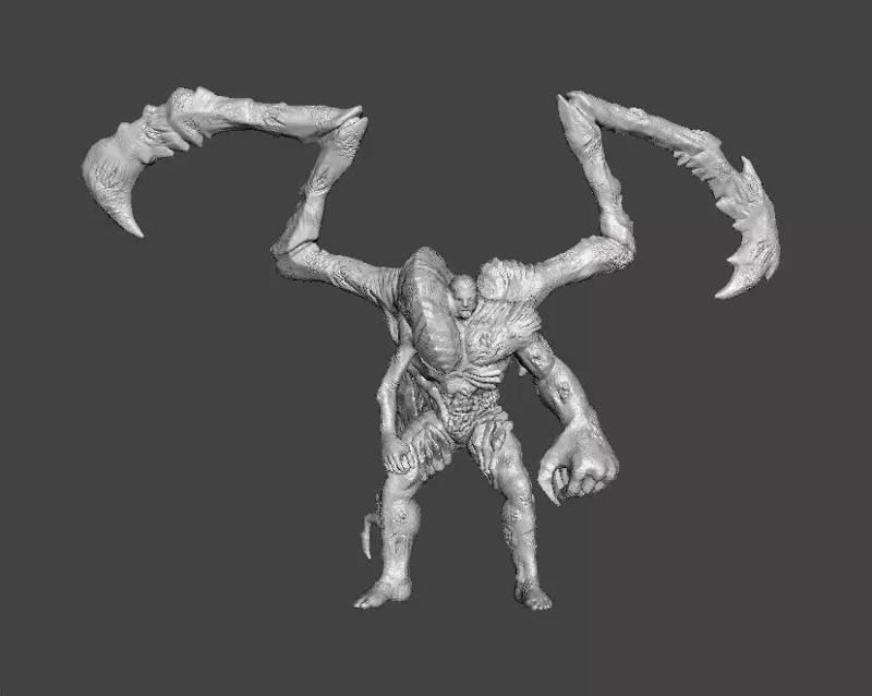 RE PARASITE SUPERTYRANT MINIATURE MODEL HORROR FANTASY GAMES RPG