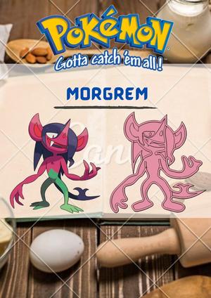 AMAZING POKEMON morgrem COOKIE CUTTER STAMP CAKE DECORATING