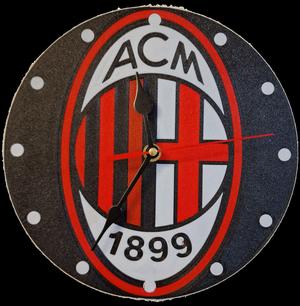 AC Milan 3D Printable Wall Clock (STL File)