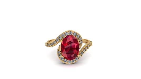 Solitaire Engagement ring for couple 3d printable model