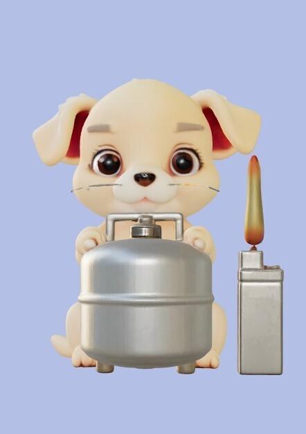 Dog Holding Carafe Meme