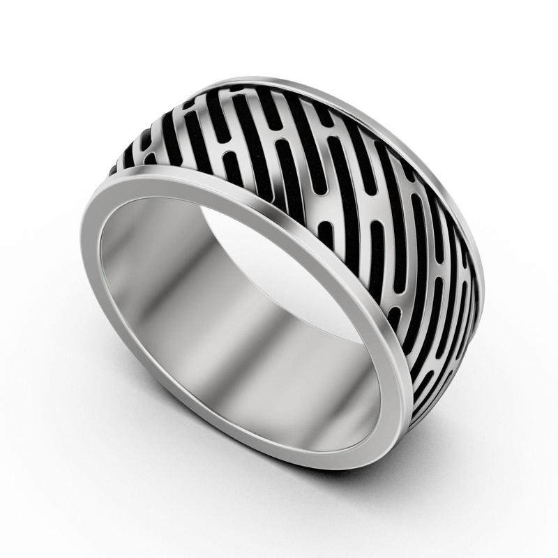 Urban Stripes Ring