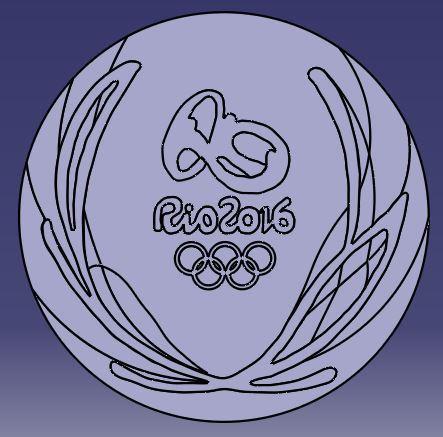 Olympics Games 2016 Medal