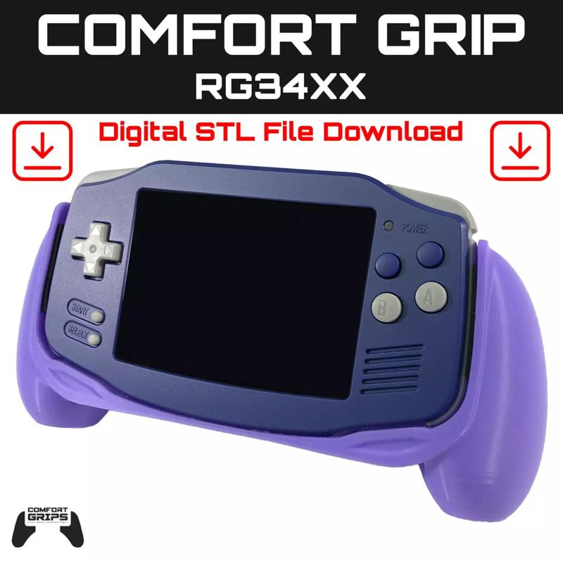 Anbernic RG34XX Comfort Grip Case