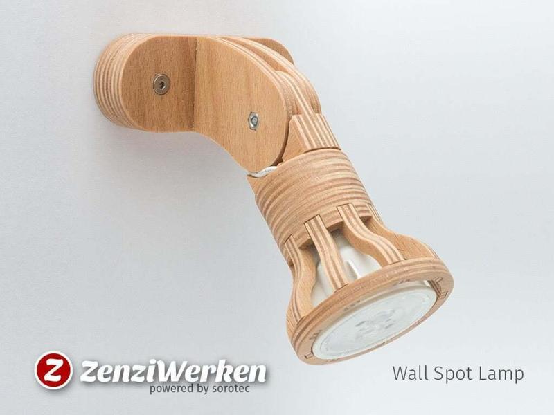 Wall Spot Lamp cnc/laser
