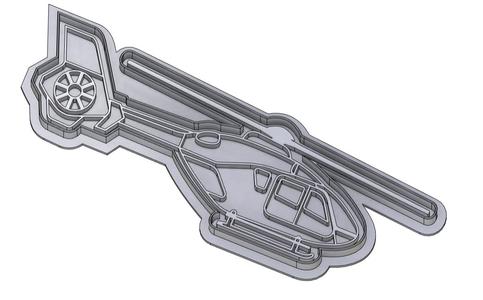 Cookiecutter Helicopter EC 135