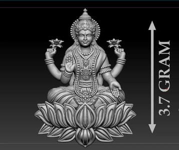 Laxmi Mata 3D print model 3D print model