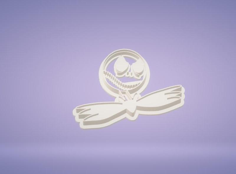 cookie cutter stamp jack skelington