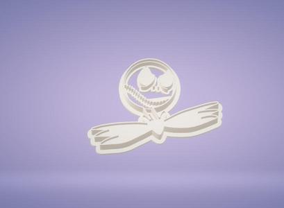 cookie cutter stamp jack skelington