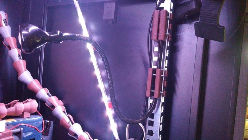 19 inches rail jansjö ikea led support