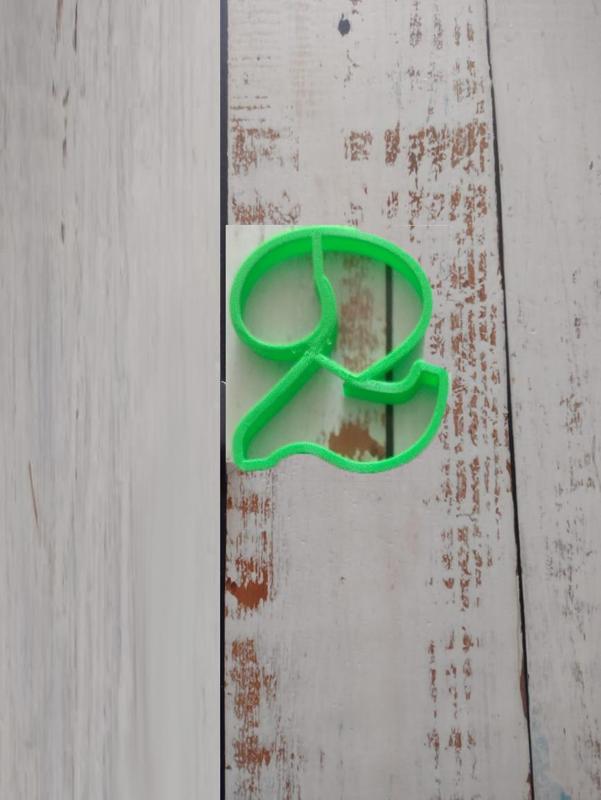 Cookie Silhouette Cutter in 8cm NRO 2