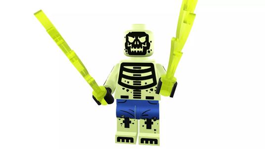 3D-print-Minifigure - 71020-18 Doctor Phosphorus