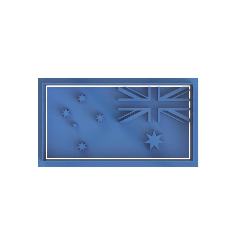 Australia Flag Cookie Cutter (For Personal Use)