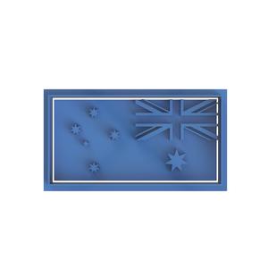 Australia Flag Cookie Cutter (For Personal Use)