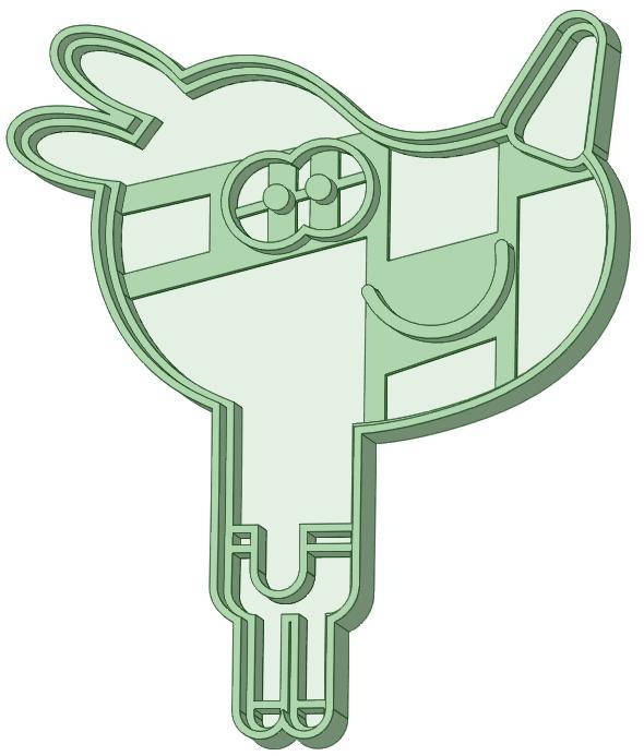 Hey duggee Tag cookie cutter