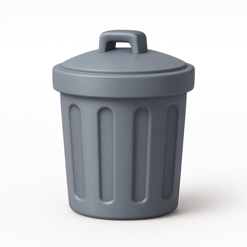 Trash Bin - King of the Hill STL Model