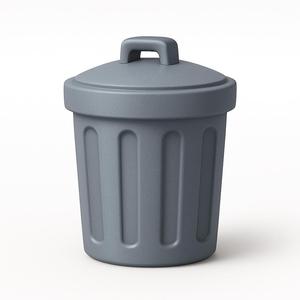 Trash Bin - King of the Hill STL Model
