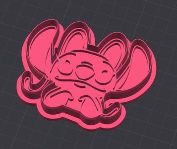 Angel from Lilo and Stitch Cookie Cutter + Stamp