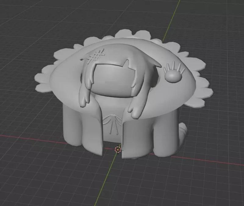 Hololive - Shiori Novella Chibi STL File