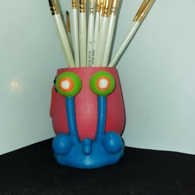 Gary the Snail Pen Holder