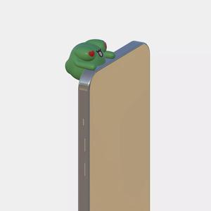 Frog Love Phone Charm