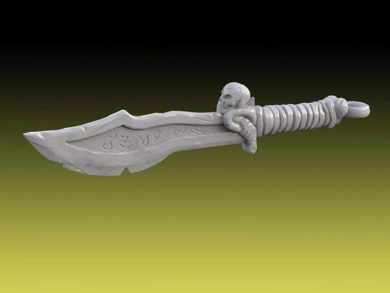Skull dagger