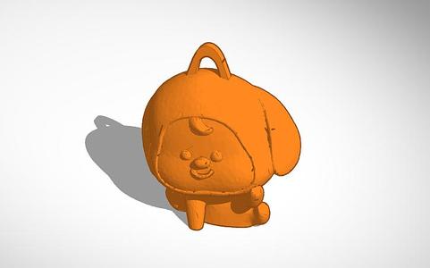 Chimmy BTS llavero (keychain)