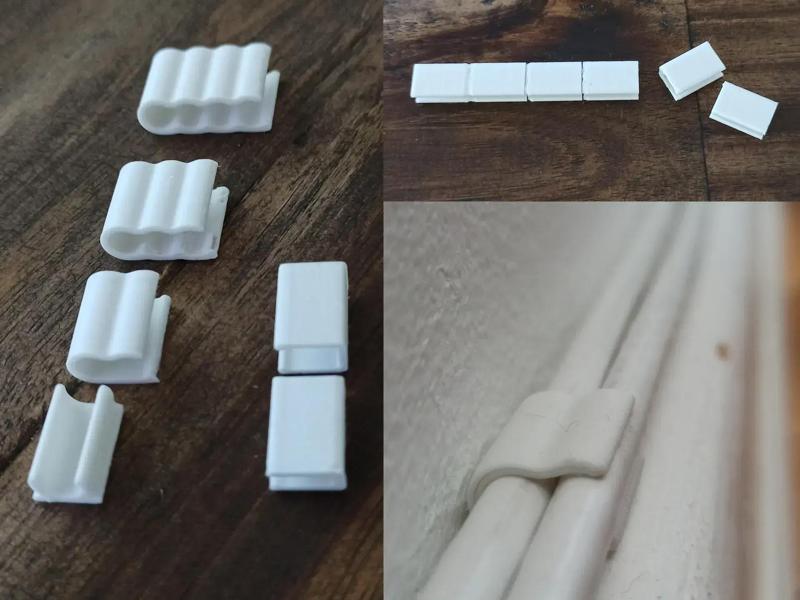 Stealthy Ethernet Cable Clips