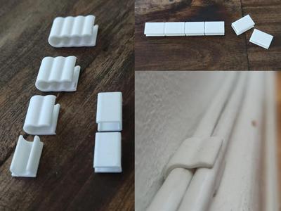 Stealthy Ethernet Cable Clips