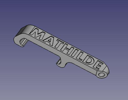 Mathilde pocket bottle opener