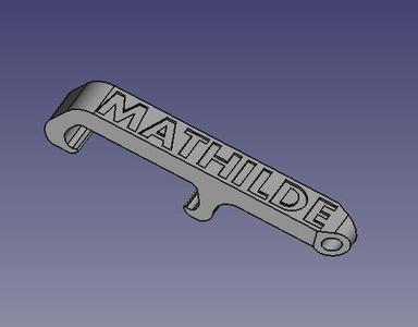 Mathilde pocket bottle opener