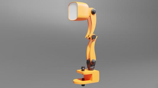 Articulated lamp