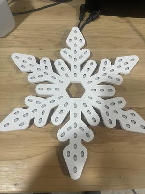 Seed Pixel Snow Flake Prop