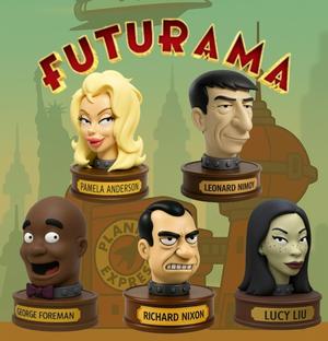 Futurama Heads Pack x5