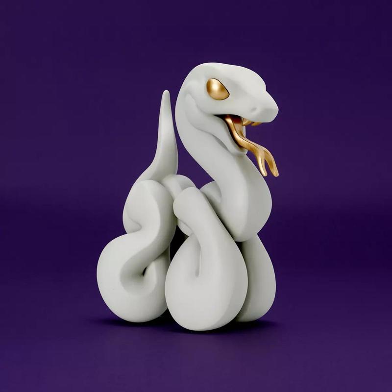 Snake Minimalist Ornament Decoration toy