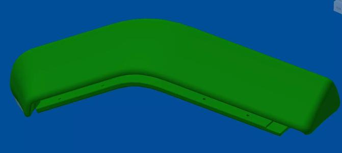 Yamaha Super Tenere XT1200Z hand guard extender -  version 35mm