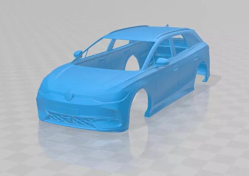 Volkswagen ID 7 GTX Tourer - Body Car STL Model