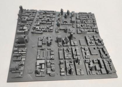 3D Model of Manhattan Tile 14