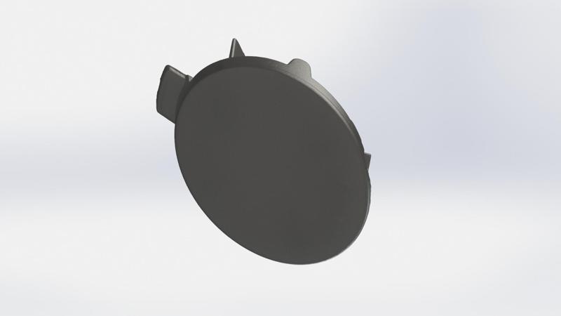 VW Jetta VII 2018-2022 Front bumper plug. OEM Number 17A807241