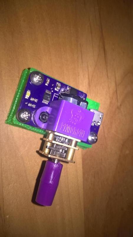 Pimoroni Flotilla lego motor holder