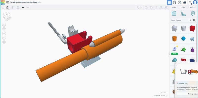 90mm breech block / ca#non breech