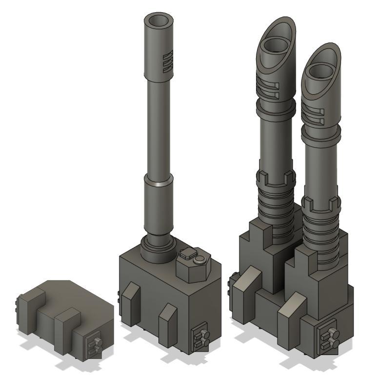 Blood Flame Tank Cannon Options
