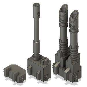 Blood Flame Tank Cannon Options