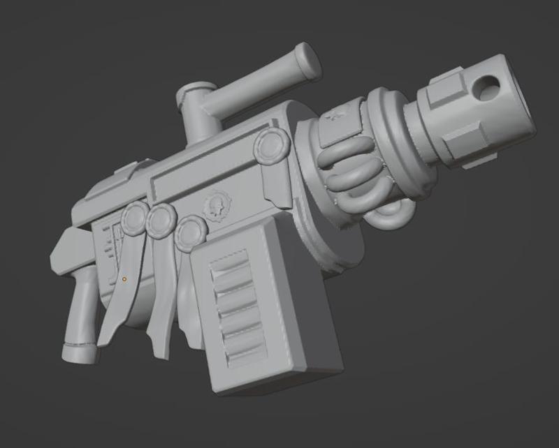 Titanic Space Paladin Heavy Machine Gun