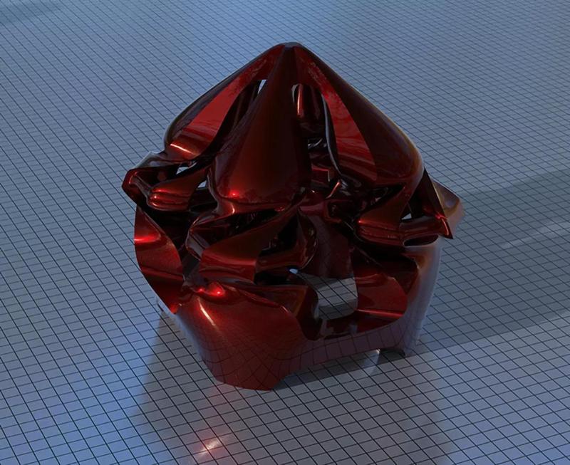 geometric modern art gm17