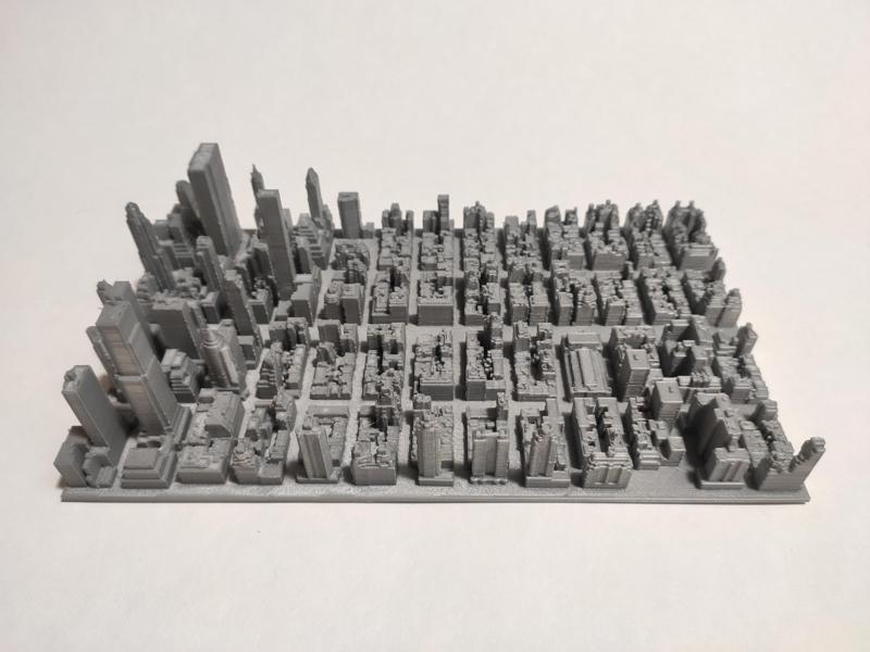 3D Model of Manhattan Tile 37