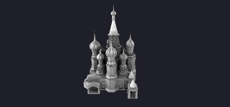 Saint Basil's Cathedral 3D MODEL