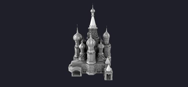 Saint Basil's Cathedral 3D MODEL