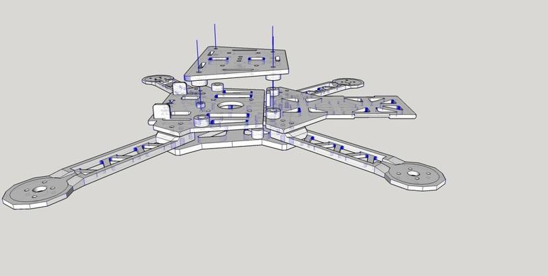 300 size quadcopter 